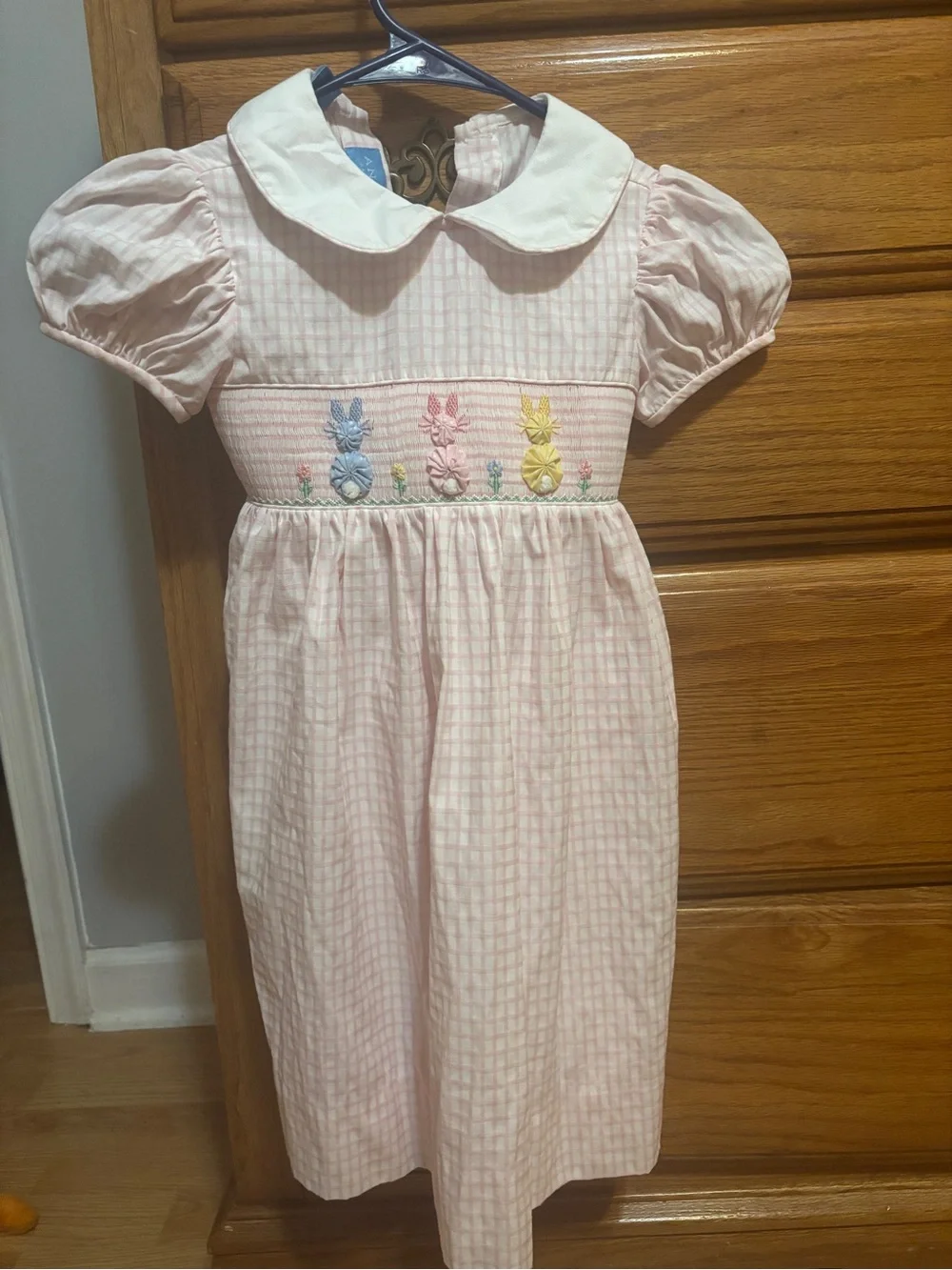 Anavini Hand Smocked Easter Dress